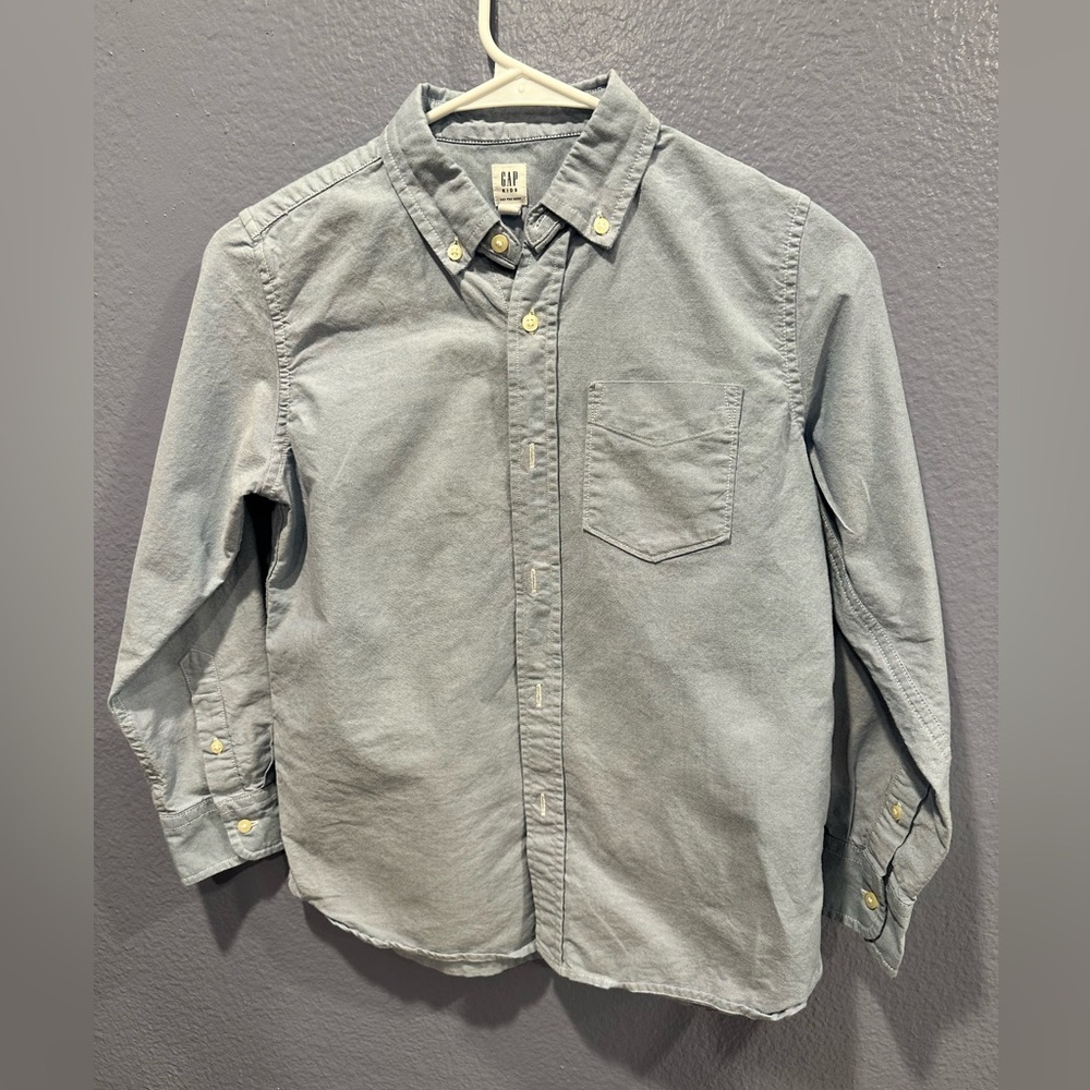 Boys Gap Kids Button Shirt Size L (10) Regular